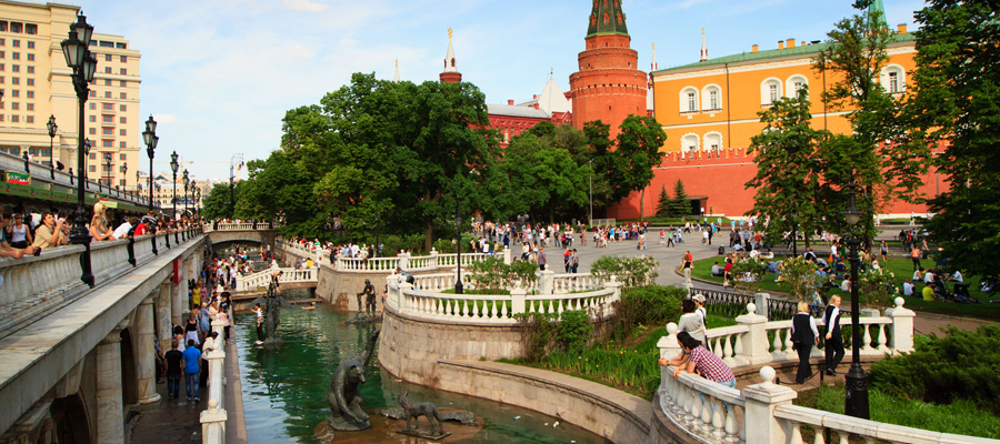 Jardins de Alexandre em Moscou