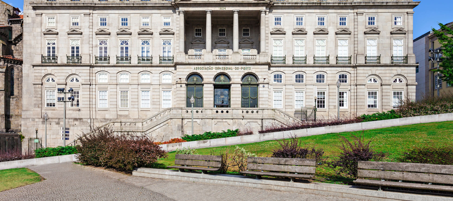 Fachada do Palácio da Bolsa - Porto